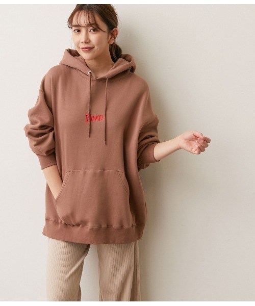 JUNRED（ジュンレッド）の「【WENDY'S×JUNRed別注】ロゴパーカー（パーカー・メンズ・ベージュ/オフホワイト/ワイン・M/L）」の18枚目の写真
