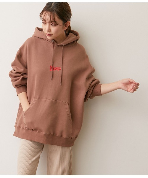 JUNRED（ジュンレッド）の「【WENDY'S×JUNRed別注】ロゴパーカー（パーカー・メンズ・ベージュ/オフホワイト/ワイン・M/L）」の19枚目の写真