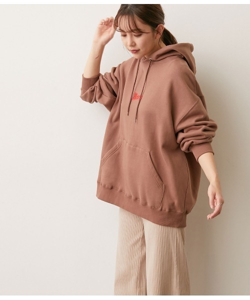 JUNRED（ジュンレッド）の「【WENDY'S×JUNRed別注】ロゴパーカー（パーカー・メンズ・ベージュ/オフホワイト/ワイン・M/L）」の21枚目の写真