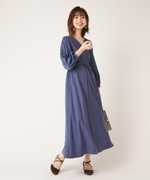 natural couture | ナナメ多釦ワンピース(ワンピース)