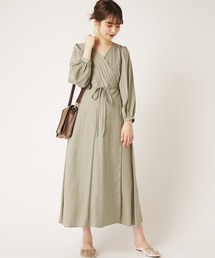 natural couture | ナナメ多釦ワンピース(ワンピース)