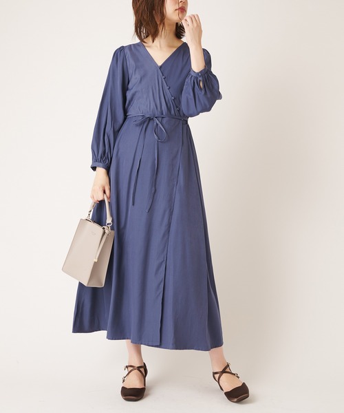 natural couture（ナチュラルクチュール）の「ナナメ多釦ワンピース（ワンピース・レディース・ブラウン/ピンク/ブルー/ミント・FREE）」の9枚目の写真