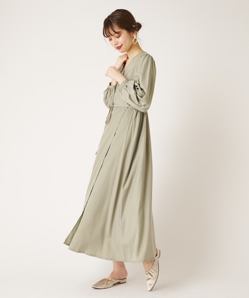 natural couture（ナチュラルクチュール）の「ナナメ多釦ワンピース（ワンピース・レディース・ブラウン/ピンク/ブルー/ミント・FREE）」の11枚目の写真