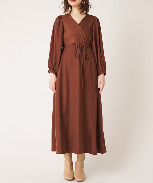 natural couture（ナチュラルクチュール）の「ナナメ多釦ワンピース（ワンピース・レディース・ブラウン/ピンク/ブルー/ミント・FREE）」の12枚目の写真