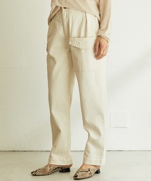 美品 辺見えみり アウターサンセット ブルー パンツ 撥水curve pants 美品 辺見えみり アウターサンセット ブルー パンツ 撥水curve