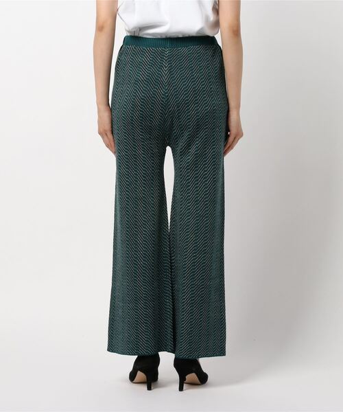 KOBE LETTUCE（コウベレタス）の「ジャガードニットワイドパンツ（その他パンツ・レディース・グレー/グリーン/ブラック・FREE）」の4枚目の写真