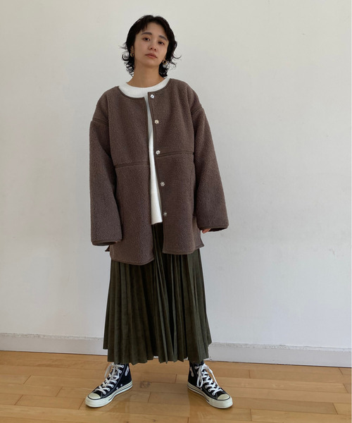 AIC.（エーアイシー）の「リバーシブル・ボアパイピングコート
