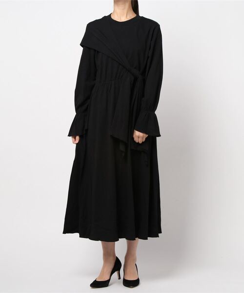 SUPERTHANKS(スーパーサンクス)の「/SUPERTHANKS/STOLE PULLOVER ONE PIECE(ワンピース・レディース・ホワイト/ブラック/ベージュ・ONE SIZE)」の11枚目の写真