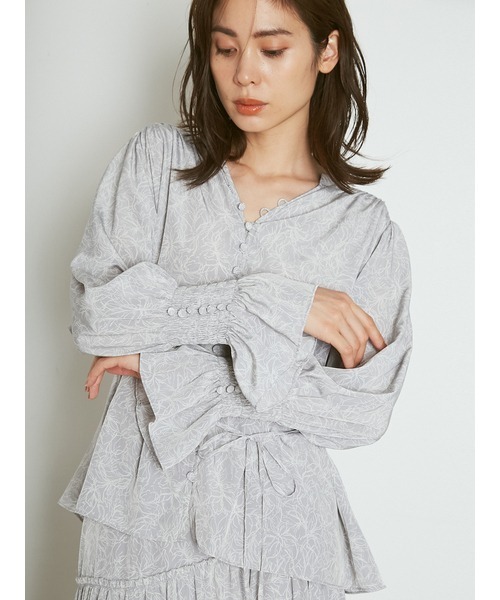 SNIDEL（スナイデル）の「バリエーションカッセンブラウス（シャツ