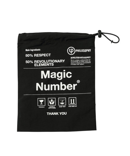 MAGIC NUMBER（マジック ナンバー）の「【MAGIC NUMBER】ESSENTIAL NYLON JK（ナイロンジャケット・メンズ・ベージュ/ブラック・MEDIUM/X-LARGE/LARGE）」の5枚目の写真