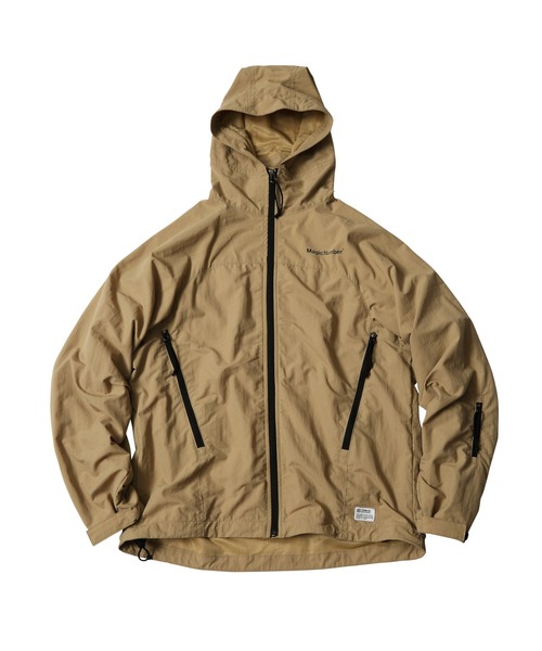 MAGIC NUMBER（マジック ナンバー）の「【MAGIC NUMBER】ESSENTIAL NYLON JK（ナイロンジャケット・メンズ・ベージュ/ブラック・MEDIUM/X-LARGE/LARGE）」の22枚目の写真