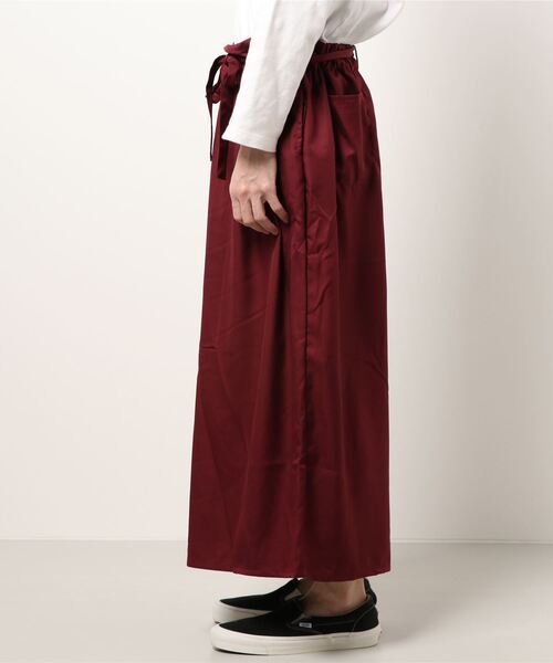 カヤ(カヤ)の「【カヤ】いなせ袴 メンズワイドパンツ(その他パンツ・メンズ・パープル/オリーブ/ワインレッド/スミクロ/ダークネイビー/ホワイト系その他/グレー・FREE)」の16枚目の写真