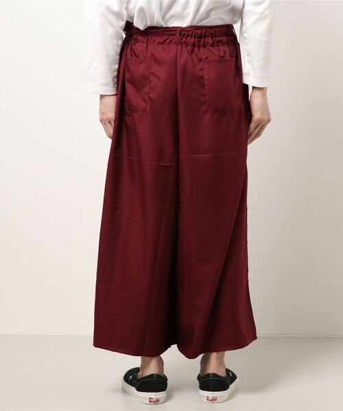 カヤ(カヤ)の「【カヤ】いなせ袴 メンズワイドパンツ(その他パンツ・メンズ・パープル/オリーブ/ワインレッド/スミクロ/ダークネイビー/ホワイト系その他/グレー・FREE)」の8枚目の写真