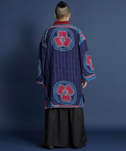 カヤ(カヤ)の「【カヤ】いなせ袴 メンズワイドパンツ(その他パンツ・メンズ・パープル/オリーブ/ワインレッド/スミクロ/ダークネイビー/ホワイト系その他/グレー・FREE)」の17枚目の写真