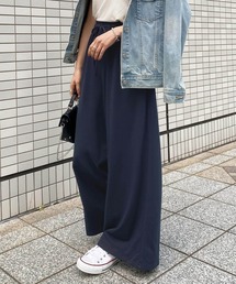 選べるアンクル・ロング丈 スウェットフレアパンツ