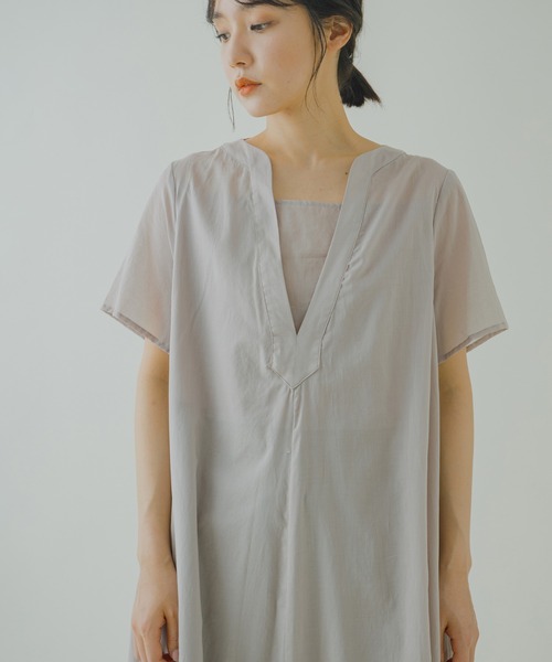 Kelen ケレン のワンピース Kelen ケレン リラックスvネックワンピース Uni ワンピース ドレス Kelen