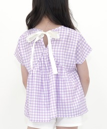 Bee des Bee（ビーデスビー）の「バックリボンフレアトップス（シャツ/ブラウス）」