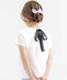 Bee des Bee（ビーデスビー）の「バックリボン フレアトップス（シャツ/ブラウス）」