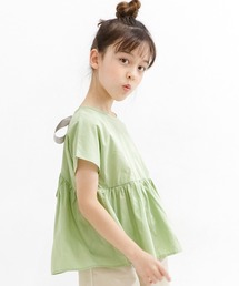 Bee des Bee（ビーデスビー）の「バックリボンフレアトップス（シャツ/ブラウス）」