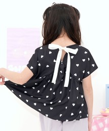 Bee des Bee（ビーデスビー）の「バックリボン フレアトップス（シャツ/ブラウス）」