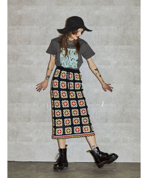 jouetie（ジュエティ）の「Hippieゼブラロゴ Tシャツ（Tシャツ/カットソー・レディース・アイボリー/ブラック/ピンク・MEDIUM）」の11枚目の写真