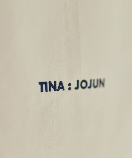 TINA：JOJUN（ティーナジョジュン）の「キャンバスロゴトート TINA：JOJUN（トートバッグ・レディース・ホワイト/ベージュ/ブルー/ピンク/グリーン/オレンジ・F）」の9枚目の写真