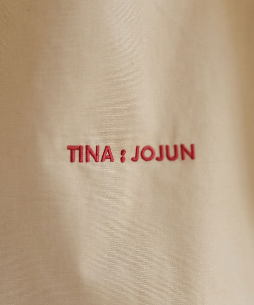 TINA：JOJUN（ティーナジョジュン）の「キャンバスロゴトート TINA：JOJUN（トートバッグ・レディース・ホワイト/ベージュ/ブルー/ピンク/グリーン/オレンジ・F）」の14枚目の写真