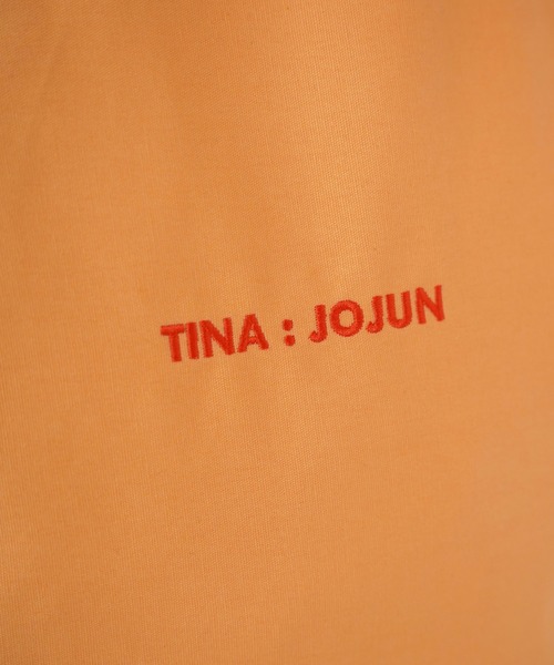 TINA：JOJUN（ティーナジョジュン）の「キャンバスロゴトート TINA：JOJUN（トートバッグ・レディース・ホワイト/ベージュ/ブルー/ピンク/グリーン/オレンジ・F）」の18枚目の写真