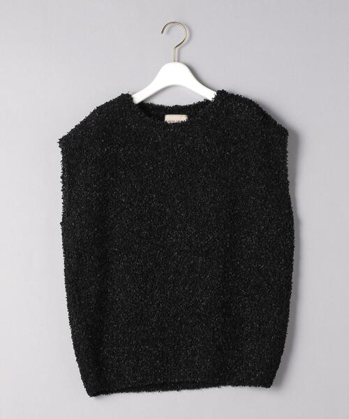 UNITED ARROWS（ユナイテッドアローズ）の「UBC FANCY/YARN ノースリーブニット◆（ニット/セーター・レディース・ホワイト/ブラック・FREE）」の12枚目の写真