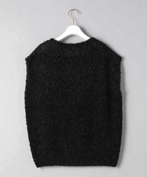 UNITED ARROWS（ユナイテッドアローズ）の「UBC FANCY/YARN ノースリーブニット◆（ニット/セーター・レディース・ホワイト/ブラック・FREE）」の13枚目の写真