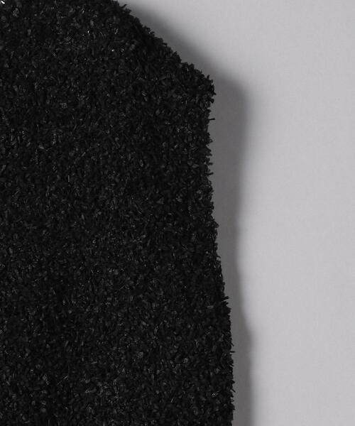 UNITED ARROWS（ユナイテッドアローズ）の「UBC FANCY/YARN ノースリーブニット◆（ニット/セーター・レディース・ホワイト/ブラック・FREE）」の10枚目の写真