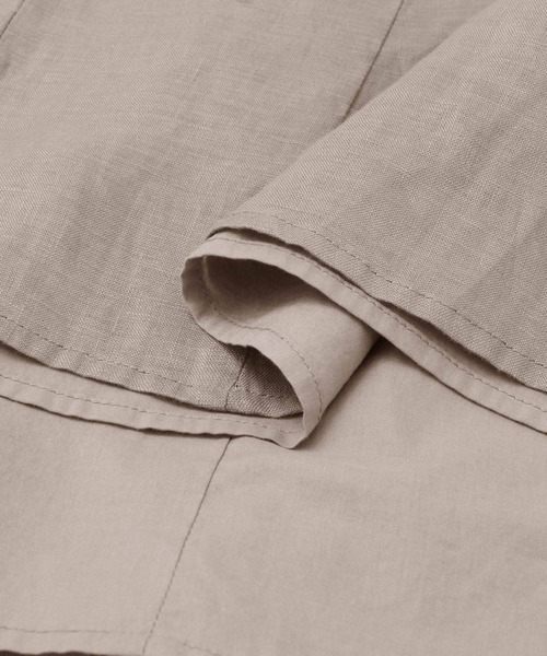 URBAN RESEARCH DOORS（アーバンリサーチドアーズ）の「リネン切替フレアスカート（スカート・レディース・イエロー/カーキ/ブルー・ONE）」の18枚目の写真