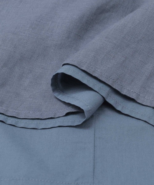 URBAN RESEARCH DOORS（アーバンリサーチドアーズ）の「リネン切替フレアスカート（スカート・レディース・イエロー/カーキ/ブルー・ONE）」の13枚目の写真