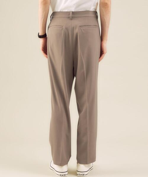 green label relaxing（グリーンレーベルリラクシング）の「OLT【 WEB限定 】[ GLR/ -or ] ストレート 1タック ツイル パンツ セットアップ可能（その他パンツ・メンズ・ライトブルー/ダークグレー/ベージュ・L/M）」の9枚目の写真