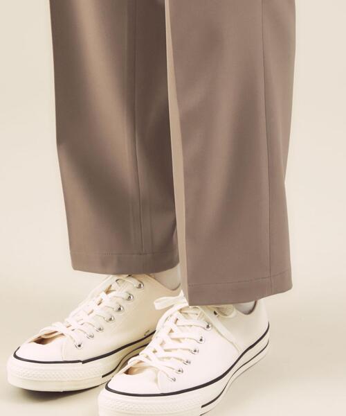 green label relaxing（グリーンレーベルリラクシング）の「OLT【 WEB限定 】[ GLR/ -or ] ストレート 1タック ツイル パンツ セットアップ可能（その他パンツ・メンズ・ライトブルー/ダークグレー/ベージュ・L/M）」の13枚目の写真