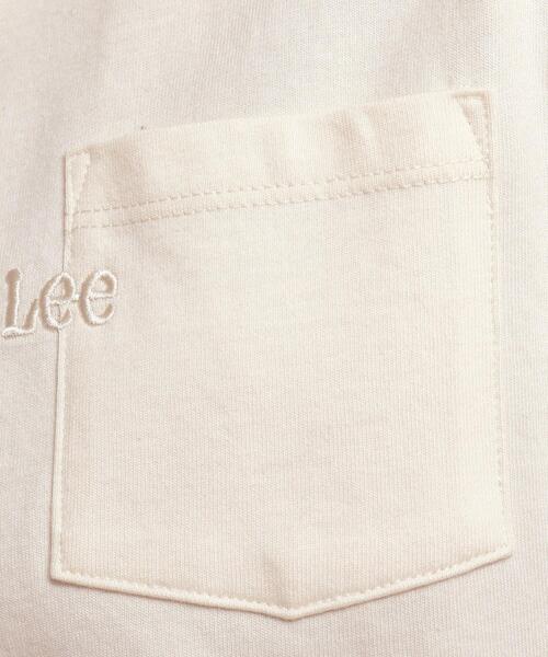Lee(リー)の「Lee(R) フレンチスリーブTシャツ(Tシャツ/カットソー・レディース・アイボリー/グレー系その他/パープル・02/03)」の15枚目の写真