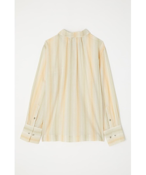 MOUSSY（マウジー）の「SHEER STRIPE シャツ（シャツ/ブラウス・レディース・ブラウン系その他/アイボリー/イエロー系その他・FREE）」の10枚目の写真