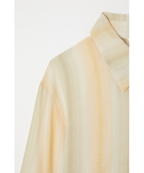 MOUSSY（マウジー）の「SHEER STRIPE シャツ（シャツ/ブラウス・レディース・ブラウン系その他/アイボリー/イエロー系その他・FREE）」の13枚目の写真