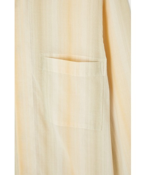 MOUSSY（マウジー）の「SHEER STRIPE シャツ（シャツ/ブラウス・レディース・ブラウン系その他/アイボリー/イエロー系その他・FREE）」の16枚目の写真