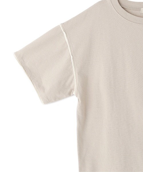 FREE'S MART（フリーズマート）の「配色カットオフフォトプリントＴシャツ（Tシャツ/カットソー・レディース・ホワイト/ブラック/ベージュ・FREE）」の17枚目の写真