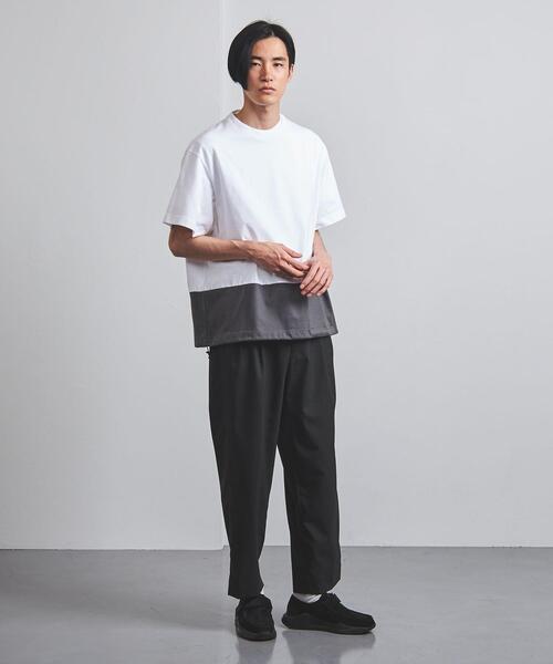 EN ROUTE（アンルート）の「＜EN ROUTE（アンルート）＞ ポリエステル/ウール ソロテックス 2プリーツ バックゴム（その他パンツ・メンズ・ブラック/グレー・1/2/3）」の8枚目の写真