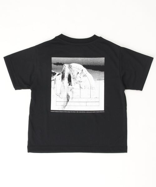 THE NORTH FACE（ザノースフェイス）の「THE NORTH FACE/ノースフェイス キッズ Tシャツ NTJ12138（Tシャツ/カットソー・キッズ・ホワイト/ブラック・110cm/120cm/130cm）」の3枚目の写真