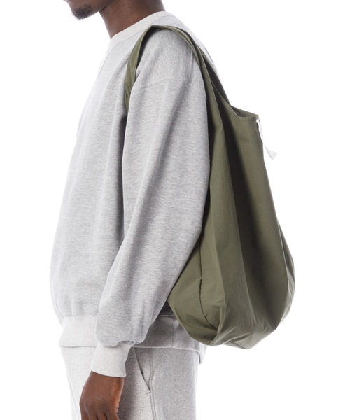 DAILY STANDARD by SANDINISTA（デイリースタンダードバイサンディニスタ）の「CORDURA Rip-Stop Market Bag / コーデュラリップストップマーケットバッグ（エコバッグ/サブバッグ・メンズ・ホワイト/ネイビー/オリーブ/ブラック/ベージュ・FREE）」の13枚目の写真