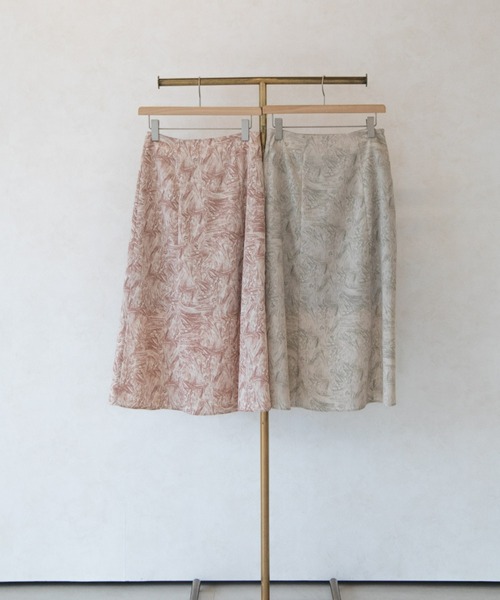 ACCL(エーシーシーエル)の「マーブルプリント フレアースカート(スカート・レディース・ピンク/グリーン・MEDIUM/SMALL)」の16枚目の写真