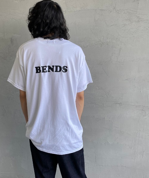 bend(s)（ベンズ）の「[BENDS×JEANS FACTORY/ベンズ×ジーンズファクトリー] 別注 グラフィックプリントTシャツ PL（Tシャツ/カットソー・レディース・ホワイト/チャコールグレー・M/L）」の7枚目の写真