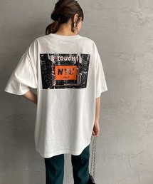 [MANHATTAN PORTAGE/マンハッタンポーテージ] 別注 バックフォトプリントTシャツ