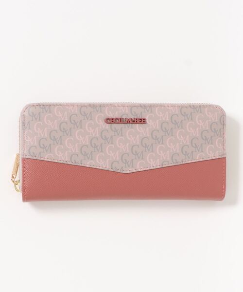 交換無料 Cecil Mcbee セシルマクビー モノ ラウンドロングウォレット 安心の定価販売