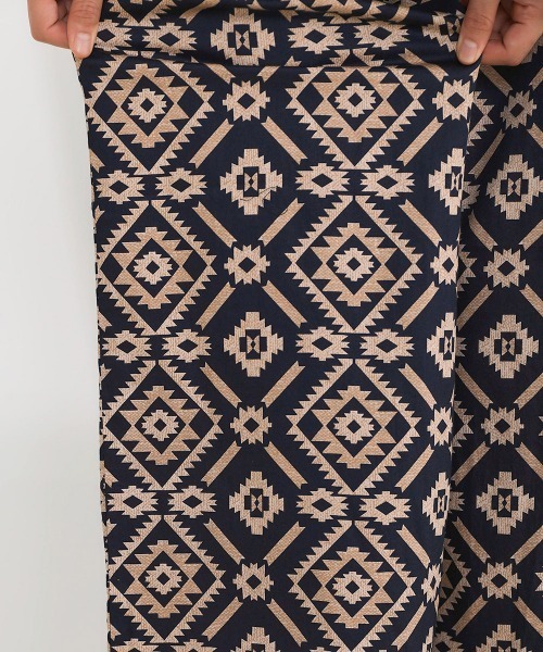 Bou Jeloud（ブージュルード）の「タイプライターダイヤ柄パンツ（その他パンツ・レディース・ベージュ/ネイビー・FREE）」の16枚目の写真