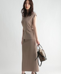 Andemiu | 【コーデ完成】ニット×リブスカート956191(ワンピース)