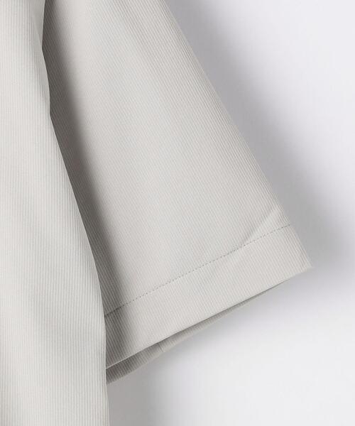 green label relaxing（グリーンレーベルリラクシング）の「＜green label relaxing＞ TEXBRID ヘムコード クルーネック Tシャツ（Tシャツ/カットソー・メンズ・ダークブラウン/ライトグレー/ベージュ・SMALL/MEDIUM/LARGE/X-LARGE）」の11枚目の写真